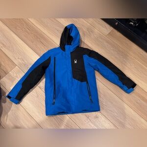 Spyder Blue and Black Ski Jacket